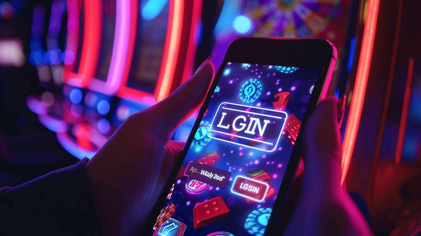 Filipino player accessing pinas77 ph gaming platform on a mobile phone in the Philippines
